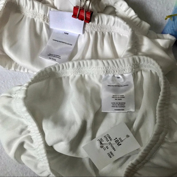 Carter's and Baby Grand Signature New Assorted Diaper Covers 3-18 Months - Picture 11 of 15